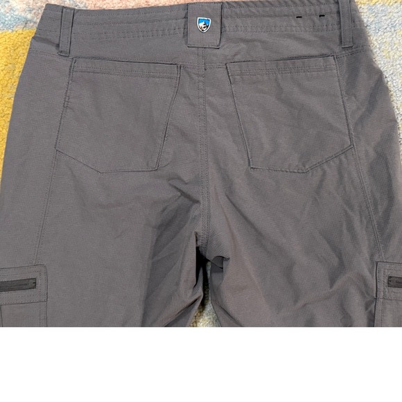 Kuhl Horizn Hiking Outdoor Trail Pants Womens 10 Short Cargo Skinny Pockets READ - Picture 13 of 15